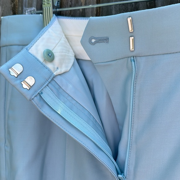 J.Crew Full Length Wide Leg Tuxedo Pant in Italian Wool for Women - Picture 11 of 13